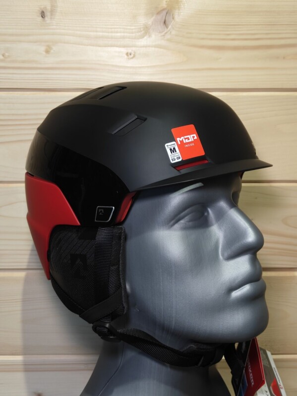 PRILBA MARKER PHOENIX MAP BLACK-RED 55-59CM